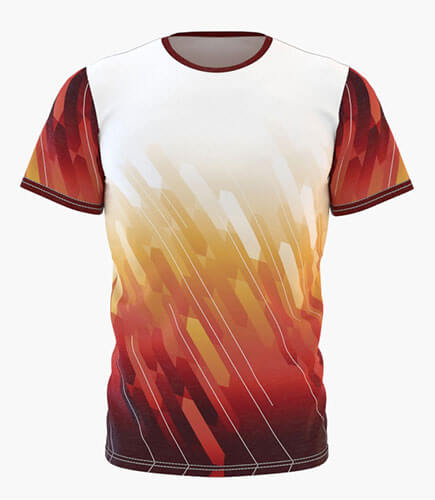 Camiseta Full Print Modelo Red Fingers