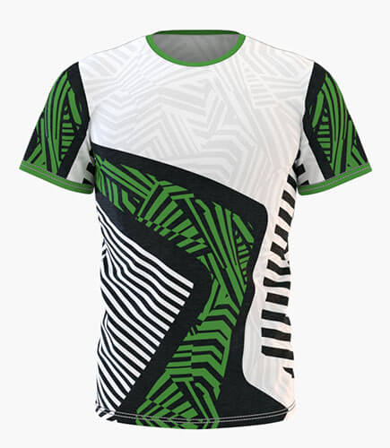 Camiseta Full Print Modelo White Zebra