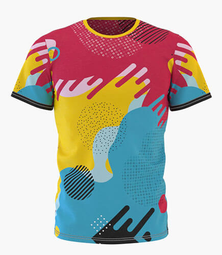 Camiseta Full Print Modelo Red Sunset
