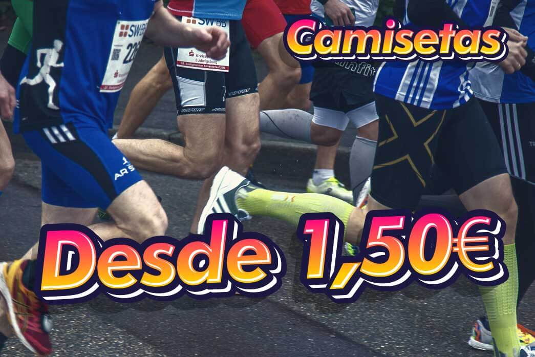 Camisetas desde 1,50 euros